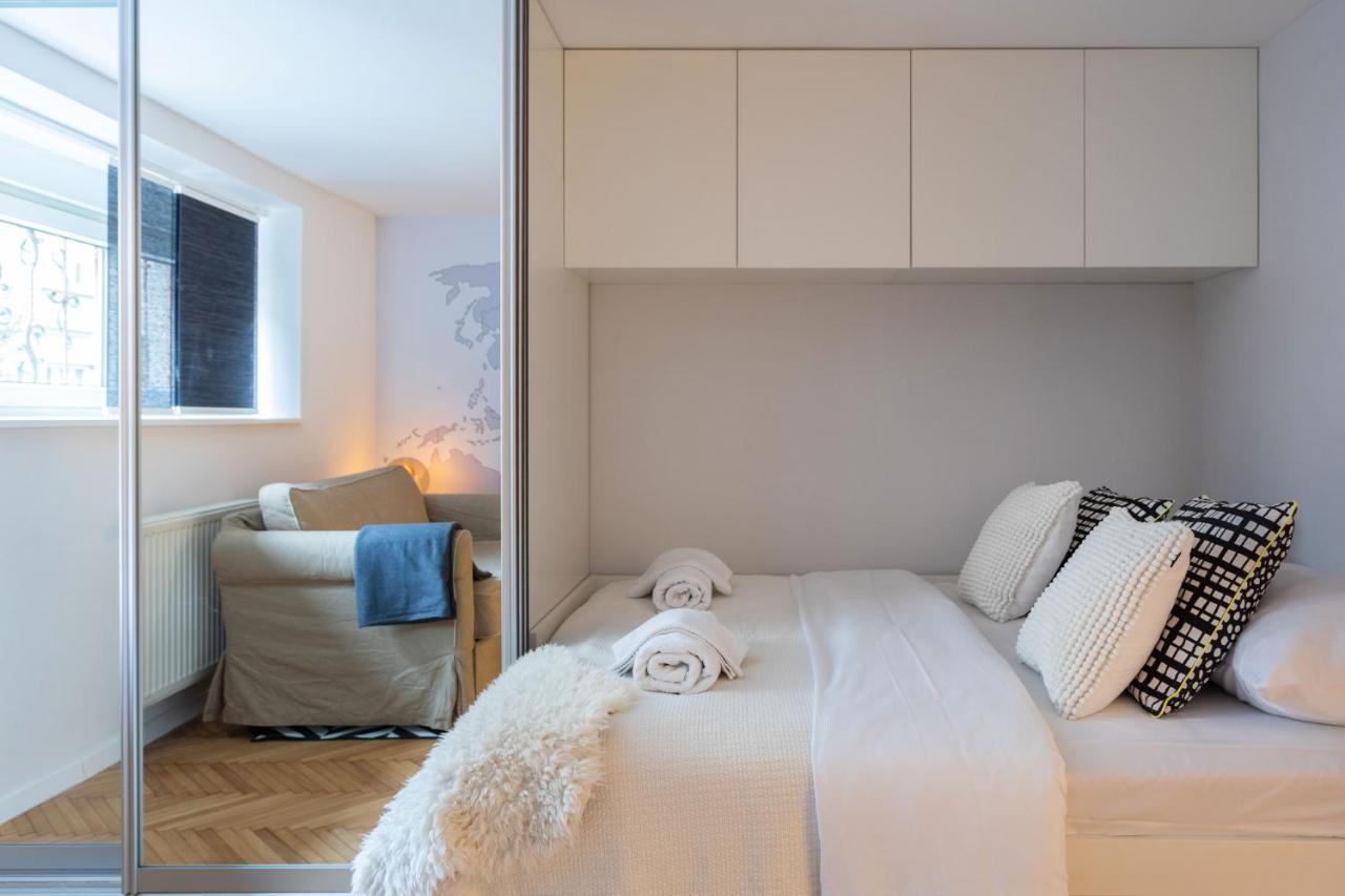 萨格勒布Modern Studio Near British Square公寓 外观 照片