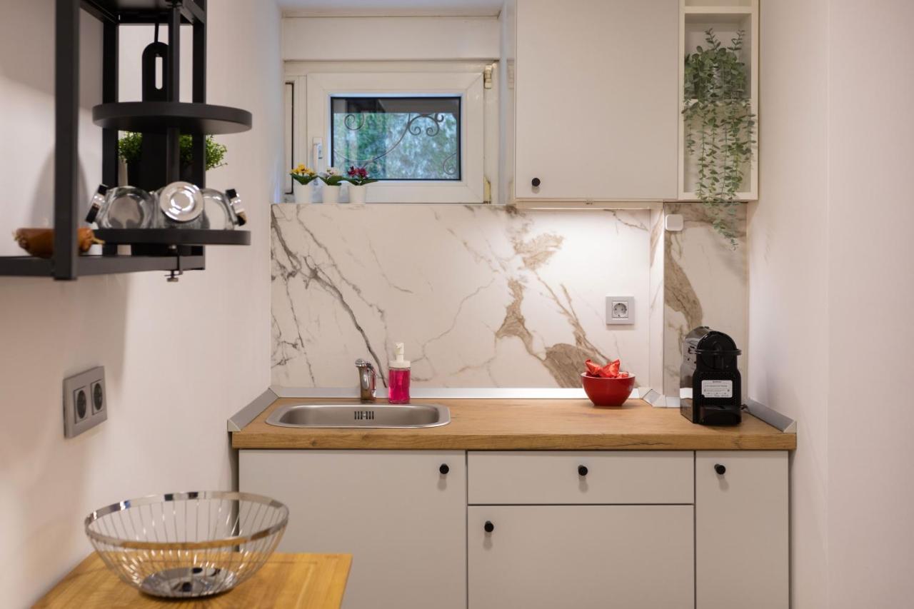 萨格勒布Modern Studio Near British Square公寓 外观 照片